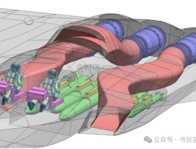 中国六代机歼-36弹仓这么大？外国博主公布推测图：至少带9枚中远程空空导弹